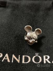 Pandora Charm in Argento Ritratto Mickey 791586