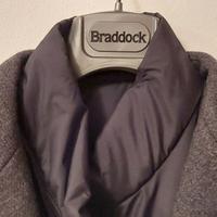 Cappotto uomo Braddock nero fumo in lana e kashmir