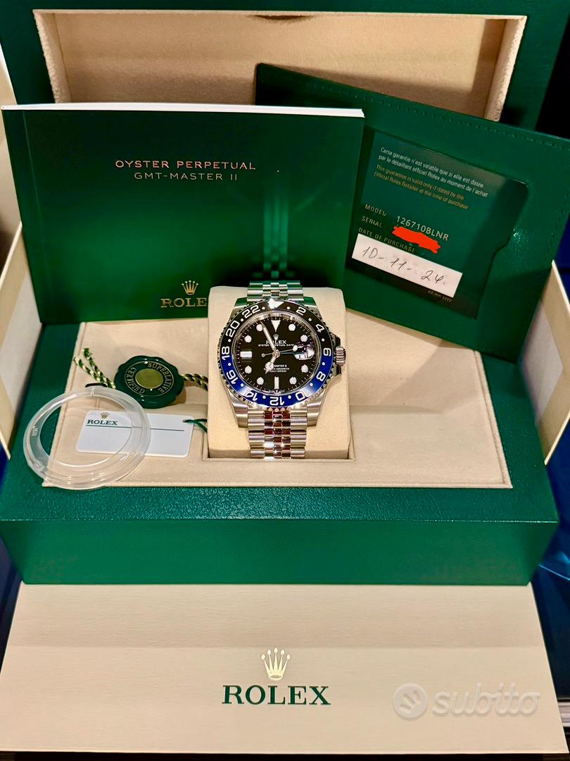 Rolex GMT MASTER II BATGIRL Abbigliamento e Accessori In vendita a Reggio Calabria
