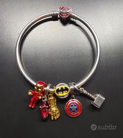 Set ciondoli/charm Supereroi