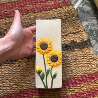 Decorazione termosifone girasoli