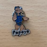 Spilla braccio di ferro popeye vintage 1993