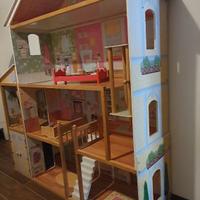 Casetta bambole in legno