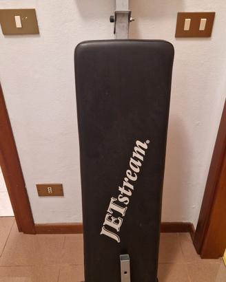 panca inclinata per addominali