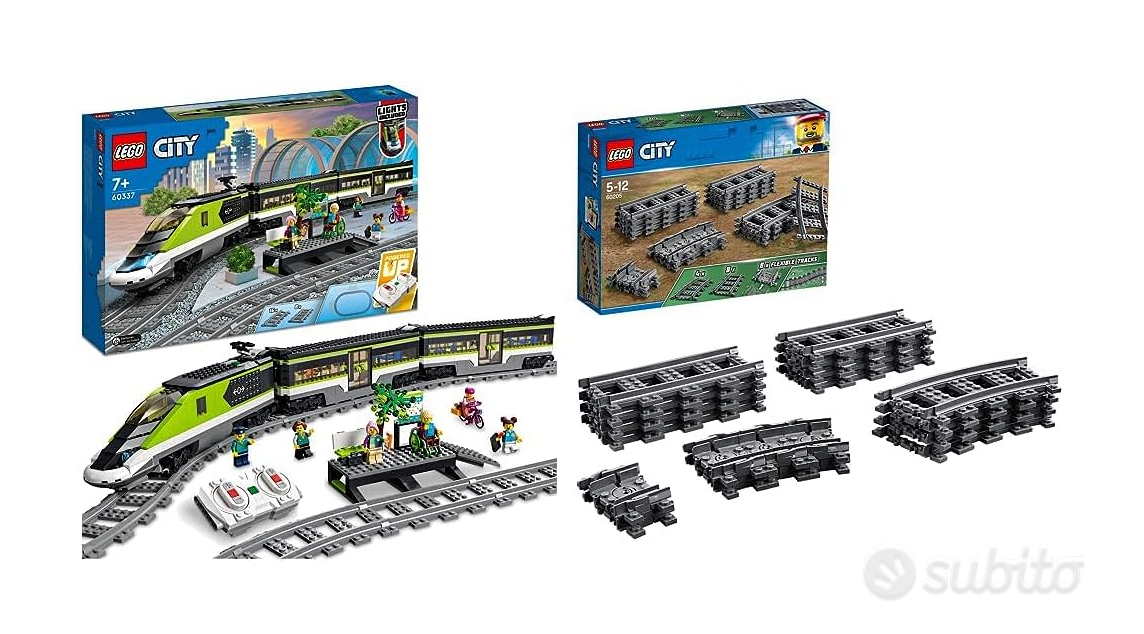 LEGO 60337 City Treno Passeggeri Espresso, Locomot - Tutto per i bambini In  vendita a Bari