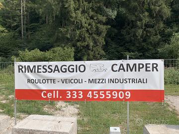 Rimessaggio posto Camper Roulotte e veicoli vari