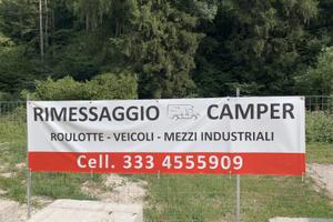 Rimessaggio posto Camper Roulotte e veicoli vari