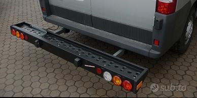 Porta moto edicar 150 kg per fiat ducato