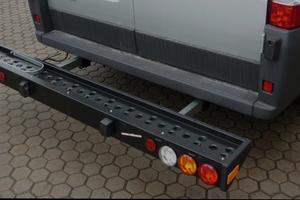 Porta moto edicar 150 kg per fiat ducato