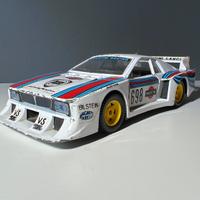 Modellino auto Lancia beta Montecarlo Polistil