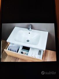 Lavabo Althea cover slim + Mobile base RCR