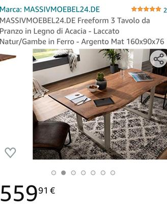 tavolo stile scandinavo 