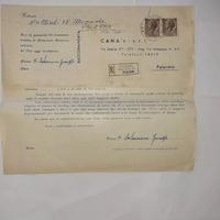 carta storia postale con francobolli Italia