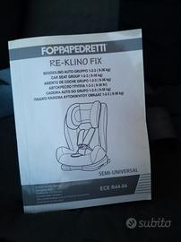 seggiolino auto Foppapedretti 