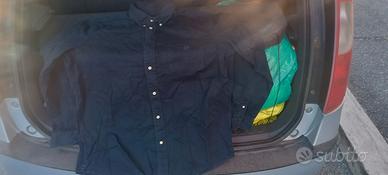 camicia Chaps Ralph Lauren blu tg XL