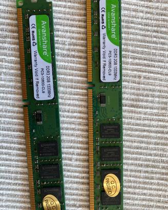 Ram memoria pc fisso e portatile