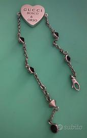 Bracciale originale Gucci Bosco & Orso 25 arg 925