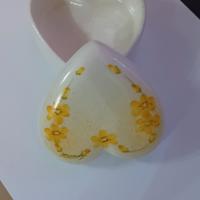 Portagioie/ portaoggetti ceramica a cuore stupendo