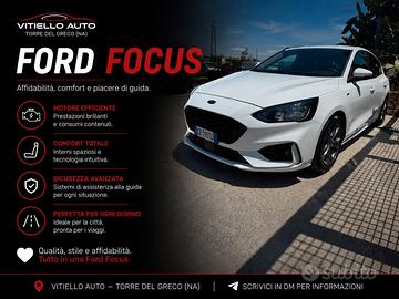Ford Focus 1.5 EcoBlue 120 CV SW ST-Line