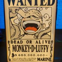 one piece lampada luffy