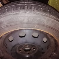 Gomme Bridgestone blizzak invernali+cerchio