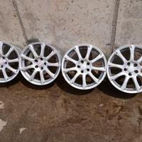 kit 4 cerchi in lega 17" X 7J 5 fori(5x110).