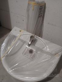 Lavabo con colonna