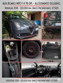 Alfa Romeo MiTo 1.4 Turbo GPL 120 CV