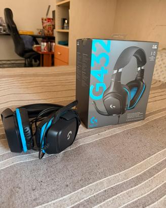 Logitech G432 Cuffie Gaming 7.1 Surround