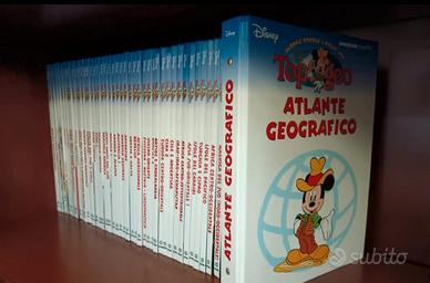 TopoGeo 42 fascicoli + Atlante Geografico 