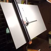 TAVOLO DA DISEGNO CON TECNIGRAFO