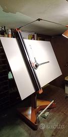 TAVOLO DA DISEGNO CON TECNIGRAFO