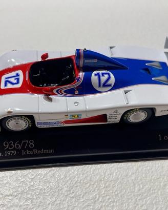 MINICHAMPS 1/43 PORSCHE 936/78 ESSEX #12 LE MANS 1