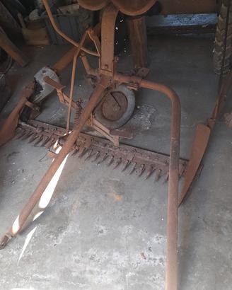 Carrello e ricambi Laverda