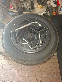 kit ruota di scorta fiat grande punto 2009