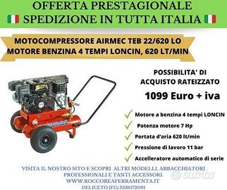 MOTOCOMPRESSORE AIRMEC TEB 22/620 LO