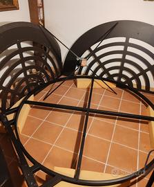 letto rotondo Fluttua Lago Design 