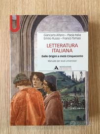 Letteratura italiana Mondadori vol. 1