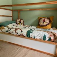 Letto Kura Ikea e materasso