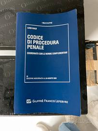Codice di procedura penale con norme complementari
