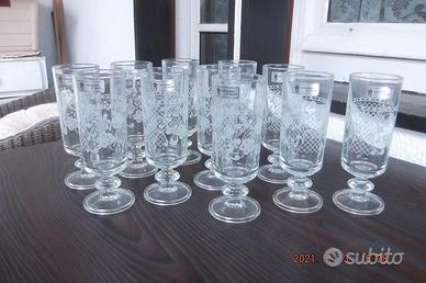 Bicchieri incisi a mano