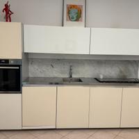 cucina design MINOTTI piano acciaio FRANKE -burro