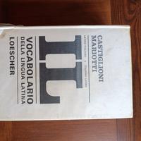 Dizionario della lingua latina Loescher 
