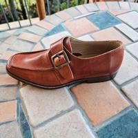 scarpa classica mocassino uomo cuoio n.40 