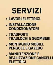Lavori Elettrici, Trasporti e Traslochi