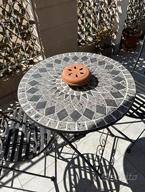 Tavolino stile retrò da esterno