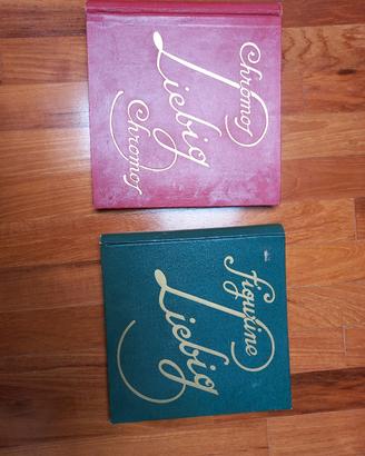2 album figurine Liebig e Lavazza 