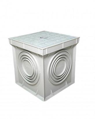Pozzetto in plastica 40x40 con coperchio