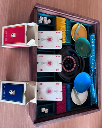 Set gioco vintage dal NEGRO treviso completo.