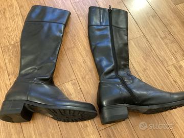 Stivali donna in pelle